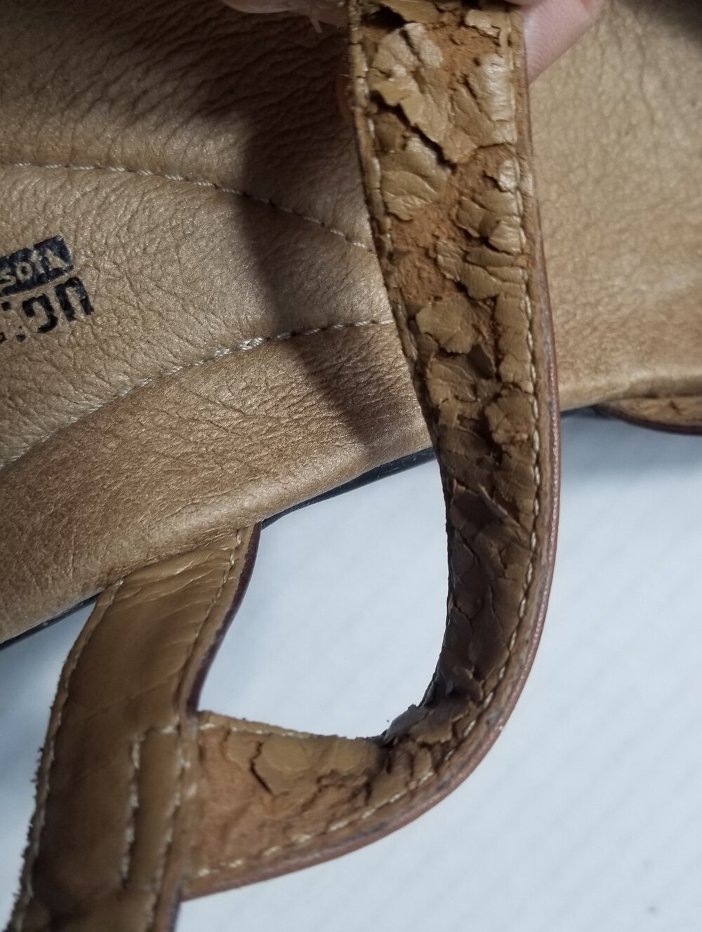 CLARKS COLLECTION WOMEN'S BROWN CROSSOVER SANDALS SIZE 9 - Picture 13 of 16